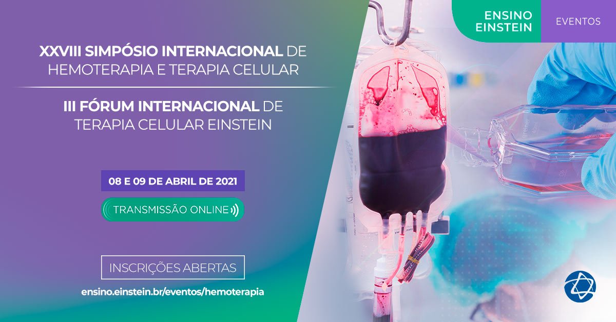 XXVIII Simpósio Inter. de Hemoterapia e Terapia Celular 2021Abrale